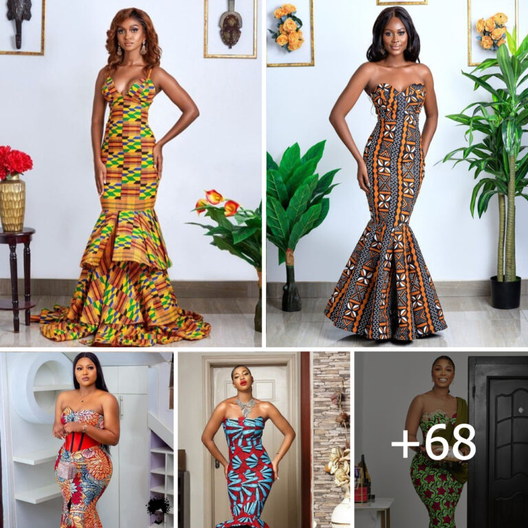 Fresh Ankara Gown Designs For 2024 Styles That Capture Beauty 4 YEOX