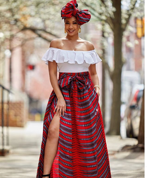 Ankara Maxi Long Gown Styles Collections for Ladies