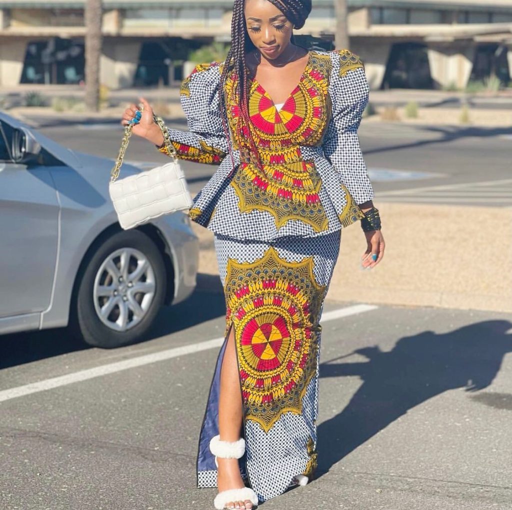 Ankara Skirt and Blouse Styles