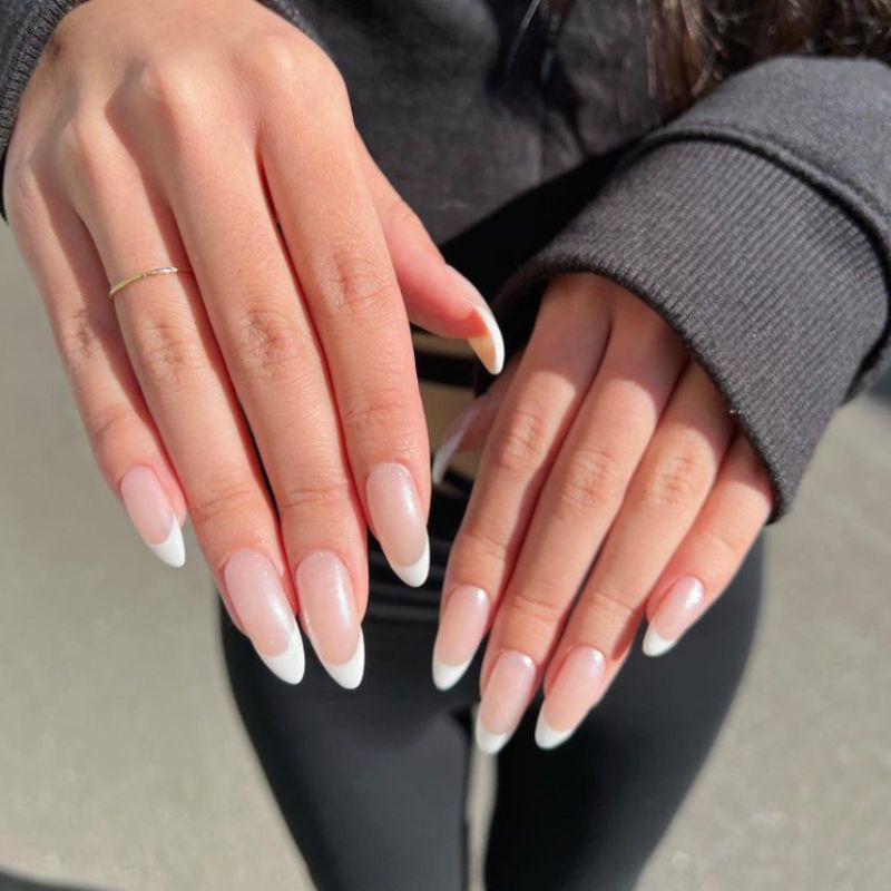 classic white tips