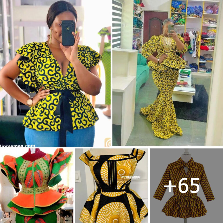 Latest Stunning Ankara styles for ladies; African Ankara 2024 + APD – YEOX