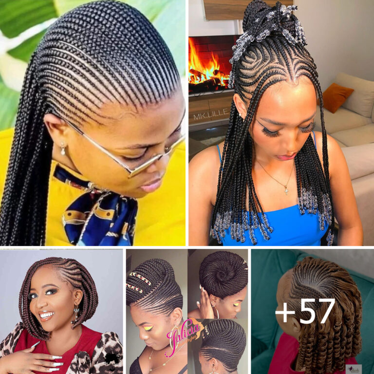 Hottest Ghana Braids Hairstyle Ideas for 2024 (32) – YEOX