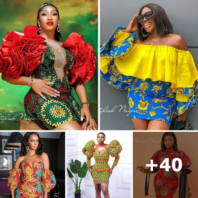 Simple Classic Ankara Short Grown Styles – YEOX