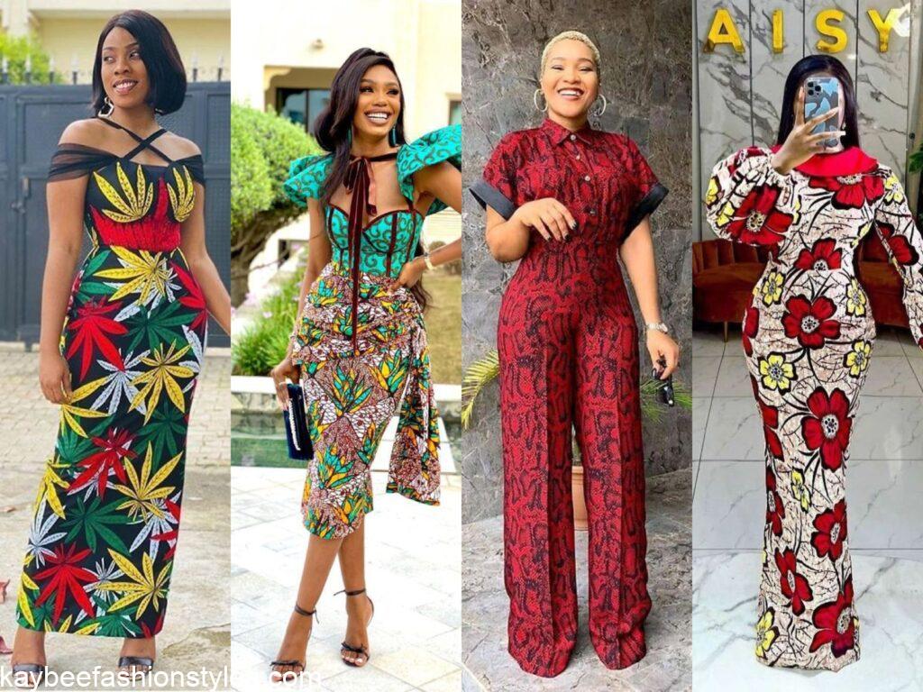 Ankara styles for slim ladies