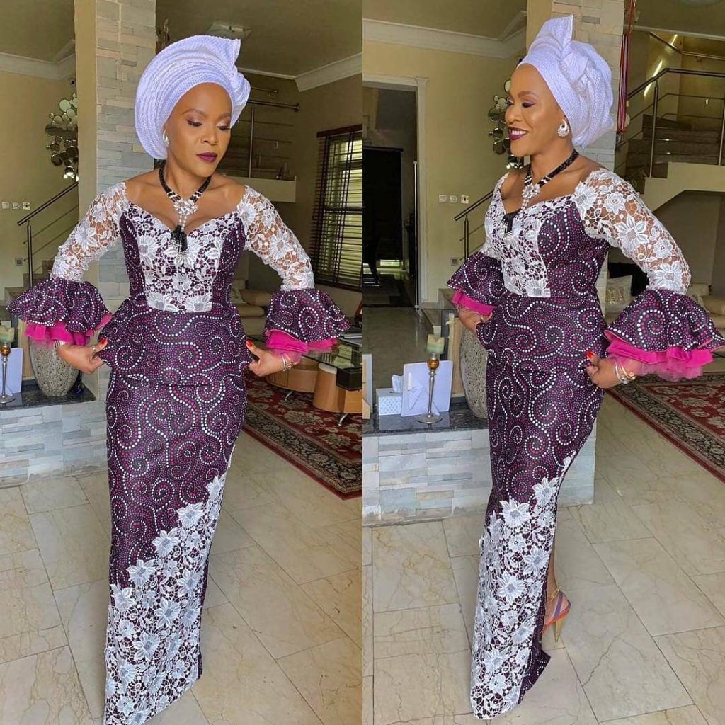 ankara long gown pictures