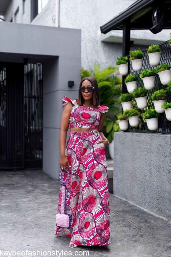 Ankara Two piece Styles for Ladies