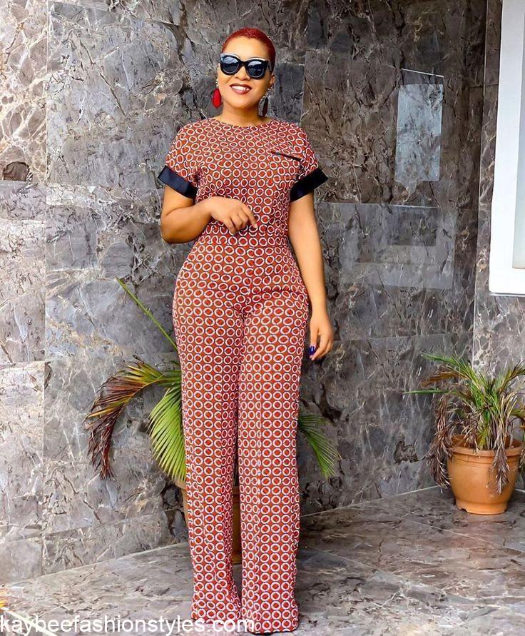 Ankara styles for slim ladies