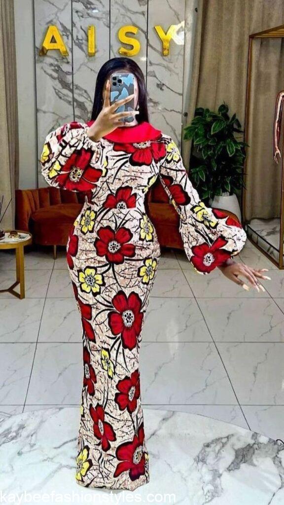 Ankara styles for slim ladies